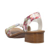 nahlad dámské elegantní sandály Rieker 62662-90 Multicolor
