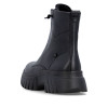 nahlad dámská kotníková obuv Rieker W1879-00 Černá