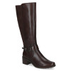 nahlad kozačky pro standardní lýtka (m) Caprice 9-25601-47 Hnědá