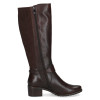 nahlad kozačky pro standardní lýtka (m) Caprice 9-25601-47 Hnědá