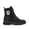 nahlad dámské kotníkové gladiátorky RIEKER X3410-00 Černá