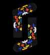 nahlad ponožky HAPPY SOCKS XITW09-7300 Multicolor