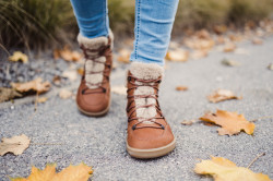 detail dámská kotníková obuv Be Lenka Bliss Hnědá
