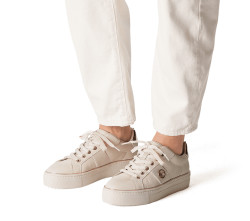 detail dámské sneakers TAMARIS 1-23724-42 418 Béžová