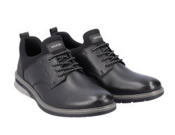 detail pánské polobotky Rieker 14454-01 Černá