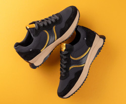 detail dámské sneakers Rieker EVOLUTION W1302-00 Černá