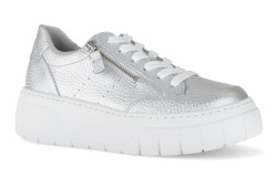 detail dámské sneakers Gabor 63.220.61 Stříbrná