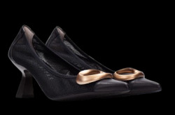 detail dámské luxusní lodičky Hispanitas HV254075 Černá