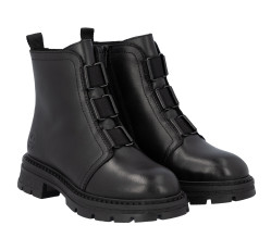 detail dámská kotníková obuv Rieker Z9857-00 Černá