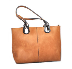 detail kabelka na rameno ANEKTA J833PC COGNAC