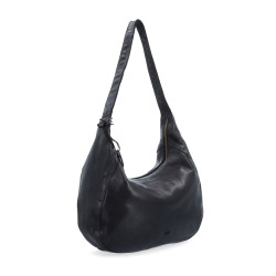 detail kožená kabelka Famito NB 2410 C Černá