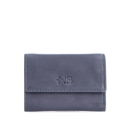detail peněženky - malý formát Famito 5134 NB JE jeans Zelená