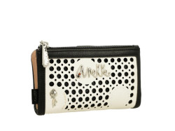 detail peněženky - střední formát ANEKKE 40729-907 Hnědá