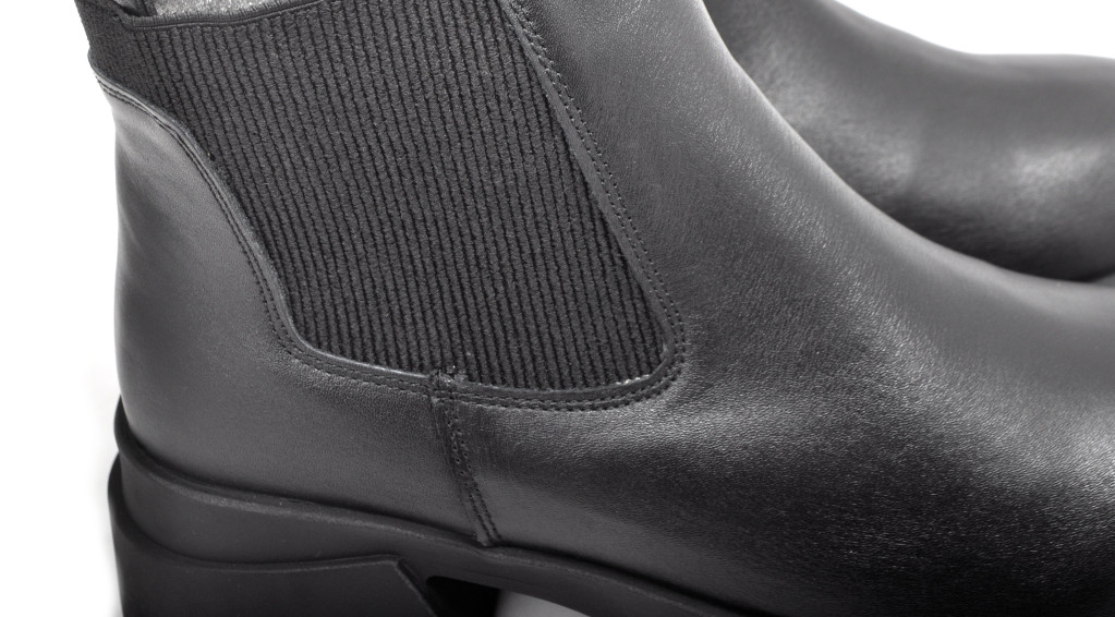 detail dámská kotníková obuv PS SIMONE 25-1301 Černá