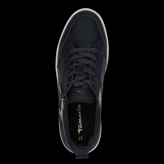 detail dámské sneakers Tamaris ESSENTIALS 1-23752-45 805 Modrá