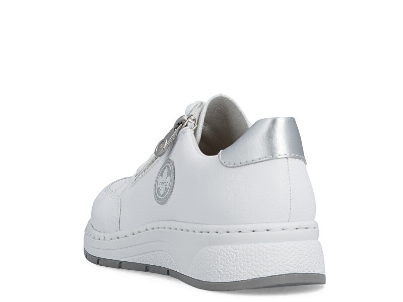 detail dámské tenisky Rieker N6508-80 Bílá