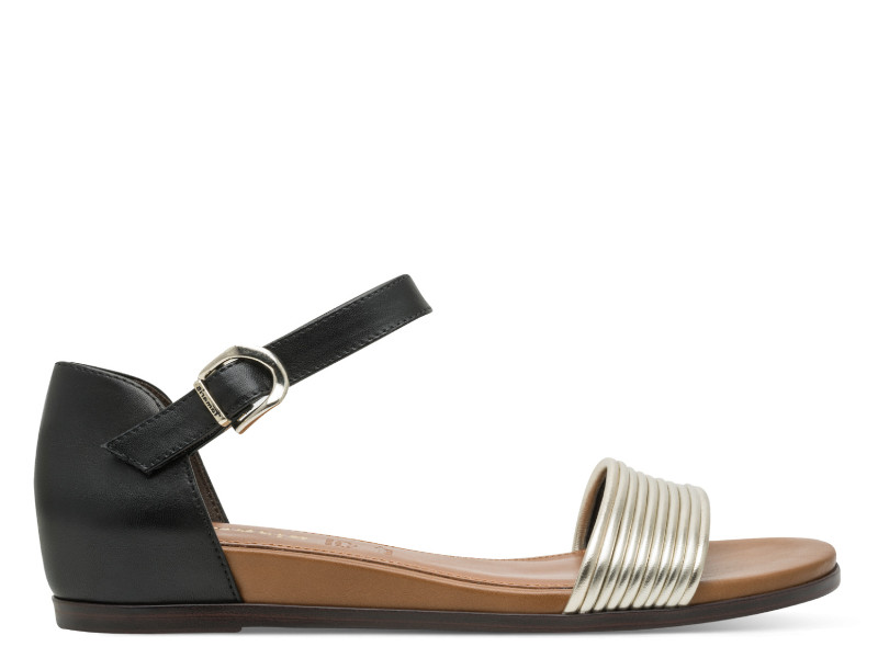 detail dámské sandály Tamaris 1-28110-42 098 Black comb Černá