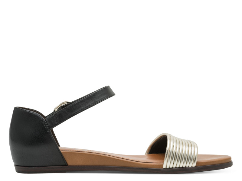 detail dámské sandály Tamaris 1-28110-42 098 Black comb Černá