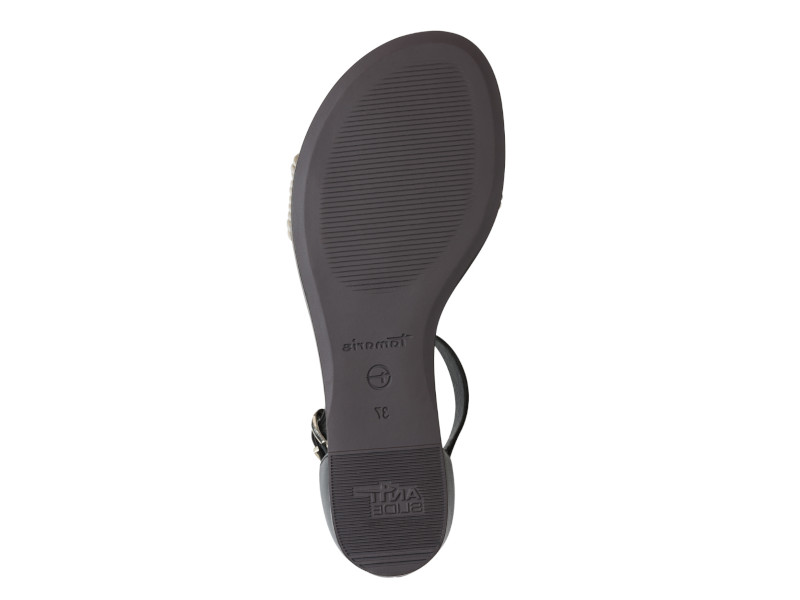 detail dámské sandály Tamaris 1-28110-42 098 Black comb Černá