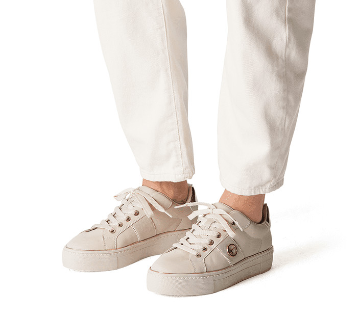 detail dámské sneakers TAMARIS 1-23724-42 418 Béžová