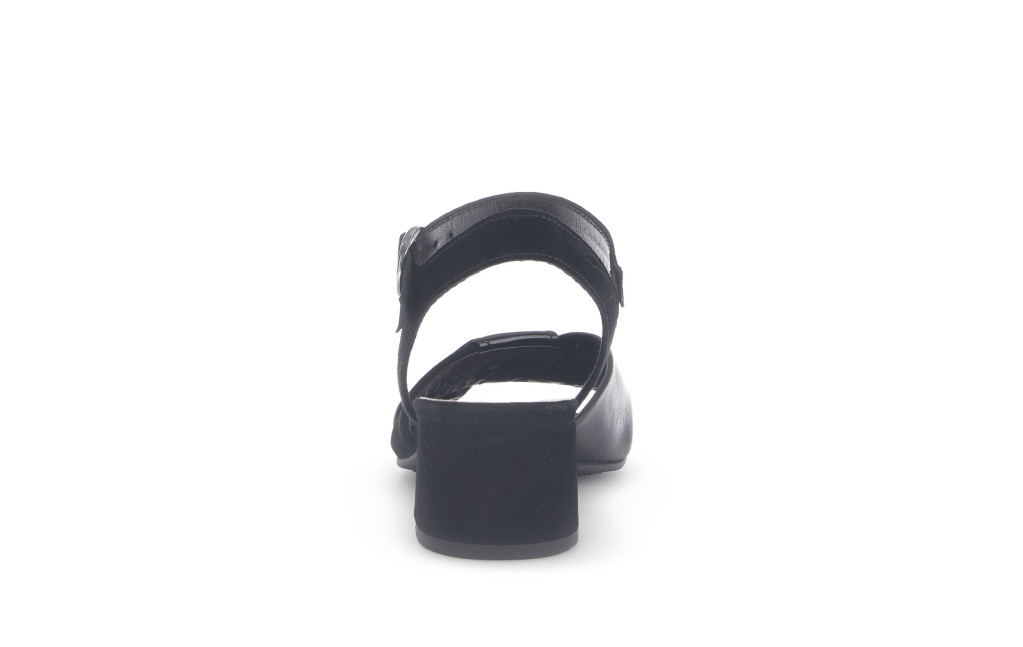detail dámské elegantní sandály Gabor 61.772.17 Černá