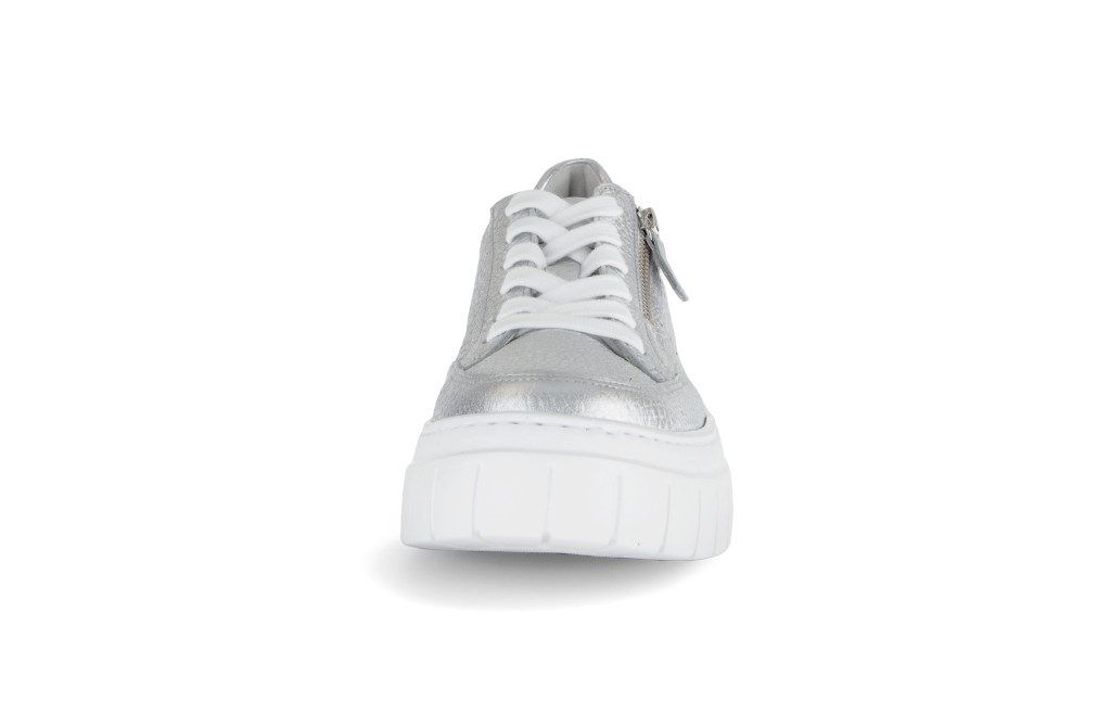 detail dámské sneakers Gabor 63.220.61 Stříbrná