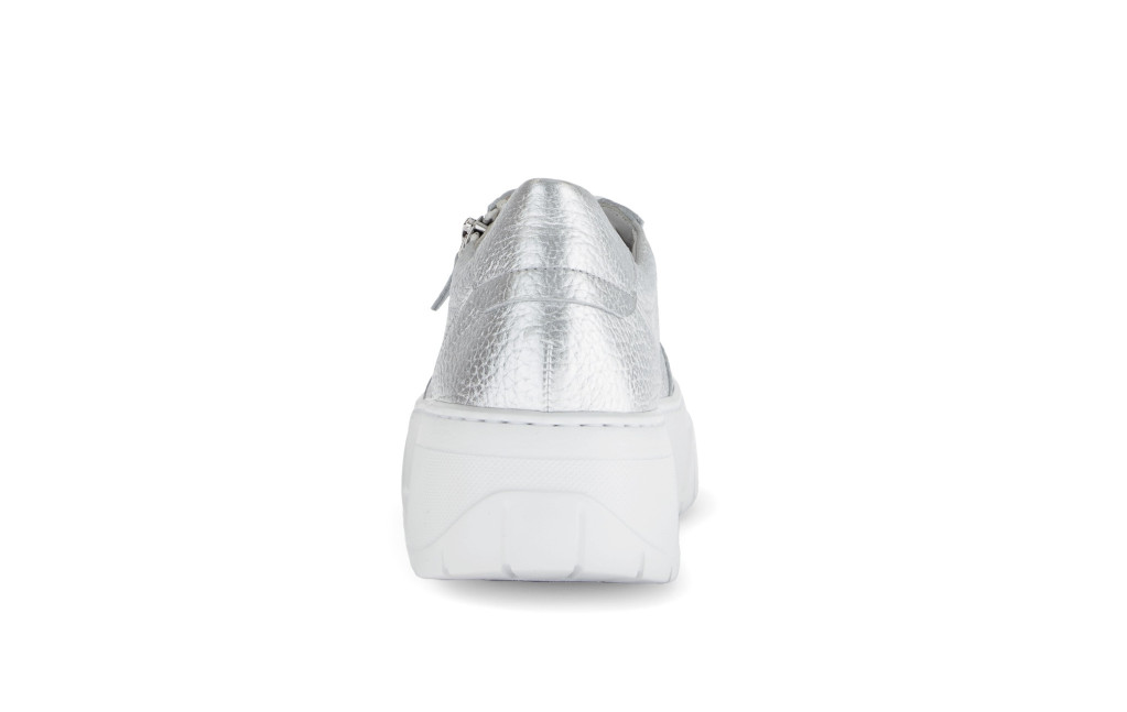 detail dámské sneakers Gabor 63.220.61 Stříbrná