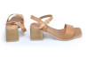 nahlad dámské elegantní sandály PETRA by ZONA P334 485 Hnědá