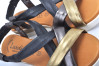 nahlad dámské páskové sandály SHOESY EI0254194 Černá