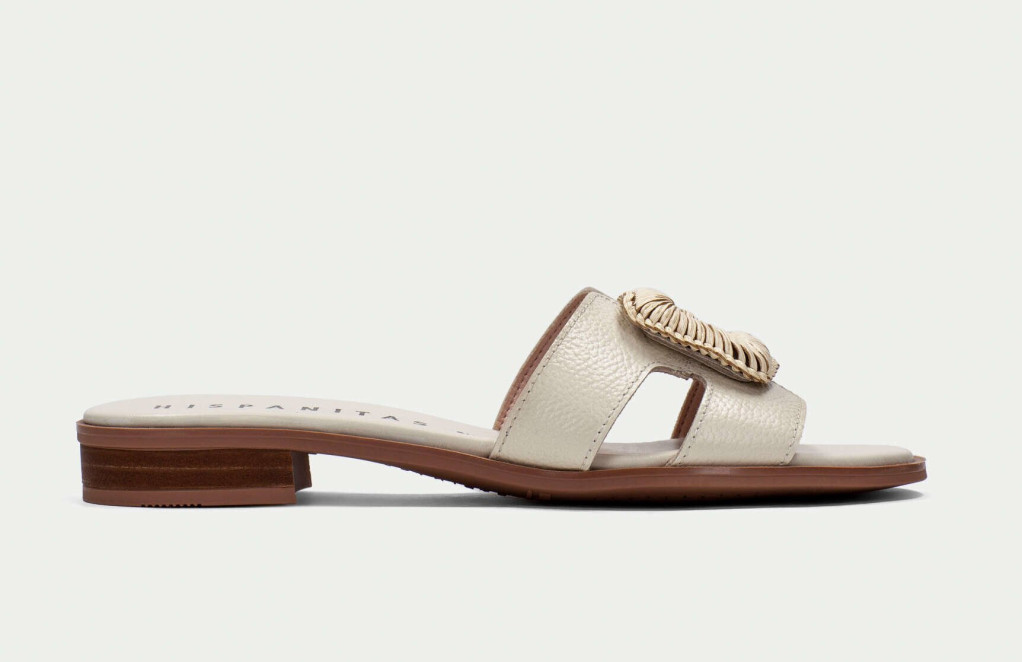 detail dámské pantofle pro halluxy Hispanitas HV253881 Bílá