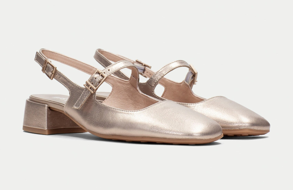 detail dámské luxusní baleríny Hispanitas HV253818 Bílá