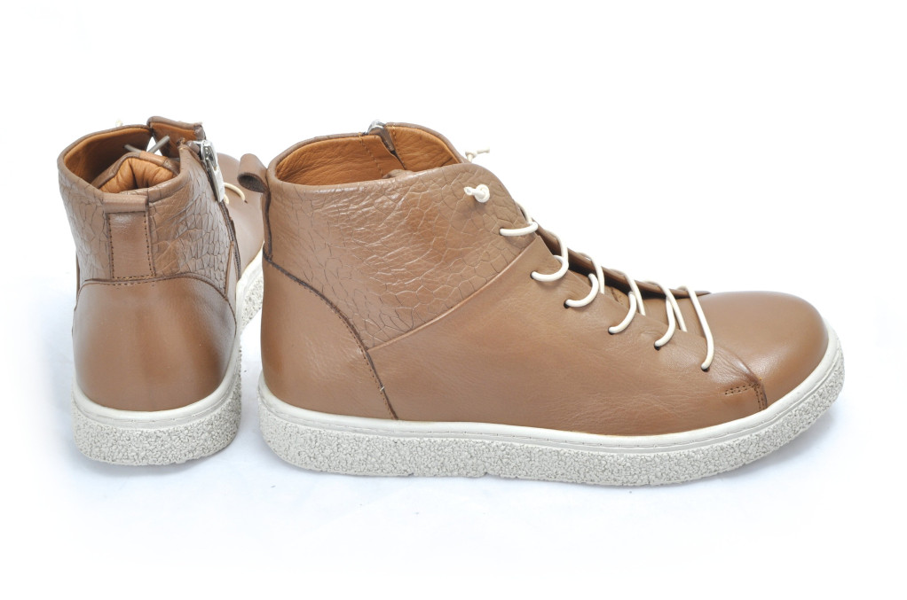 detail dámská kotníková obuv SAFE STEP 22505 Hnědá