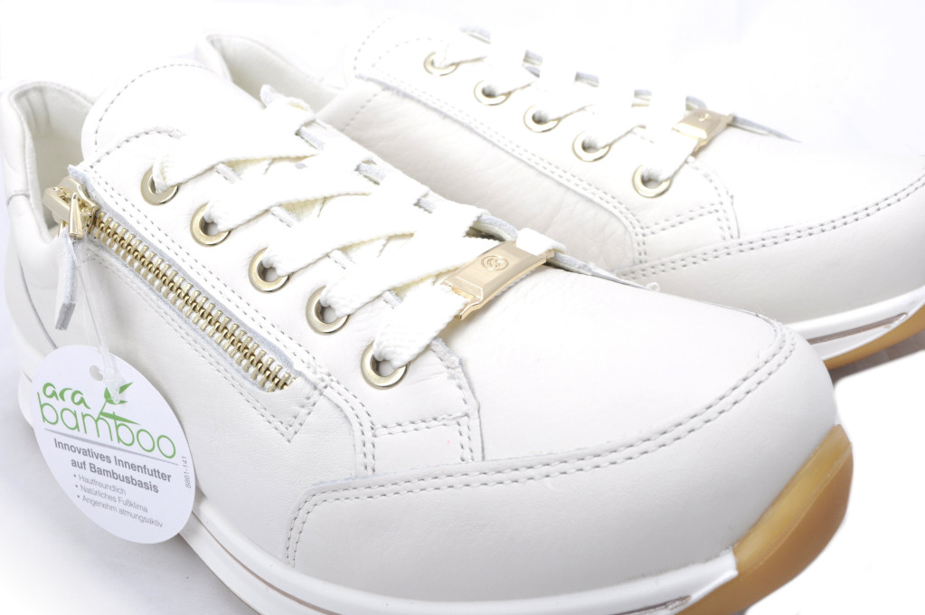 detail dámské sneakers ARA 12-24801-97 Béžová