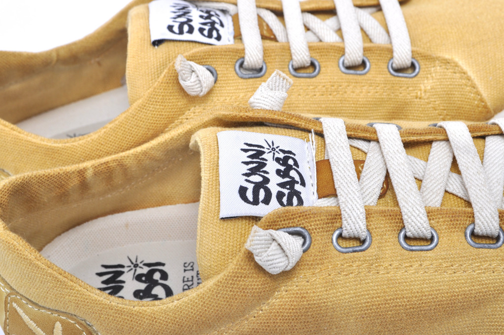 detail dámské polobotky pro halluxy Sunni Sabbi OSHIMA_050 Žlutá
