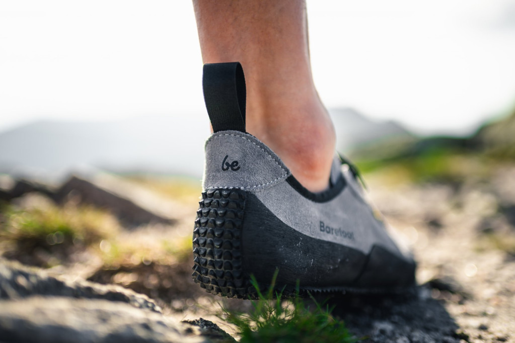 detail dámská barefoot obuv Be Lenka Trailwalker 2.0 Šedá