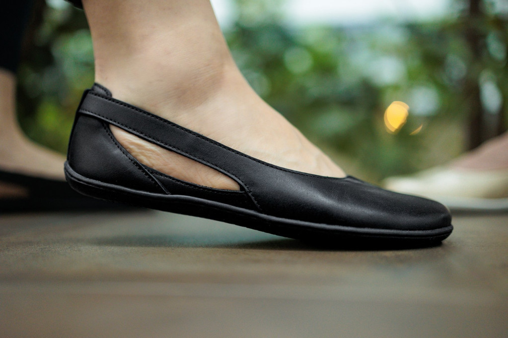 detail dámská barefoot obuv Be Lenka Bellissima 2.0 Černá