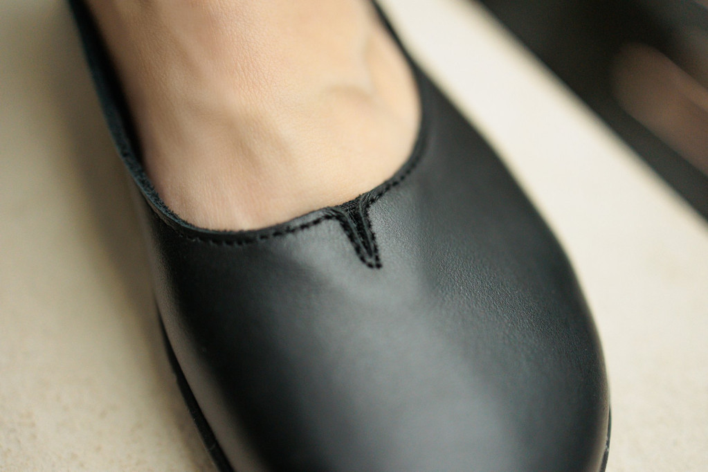 detail dámská barefoot obuv Be Lenka Bellissima 2.0 Černá