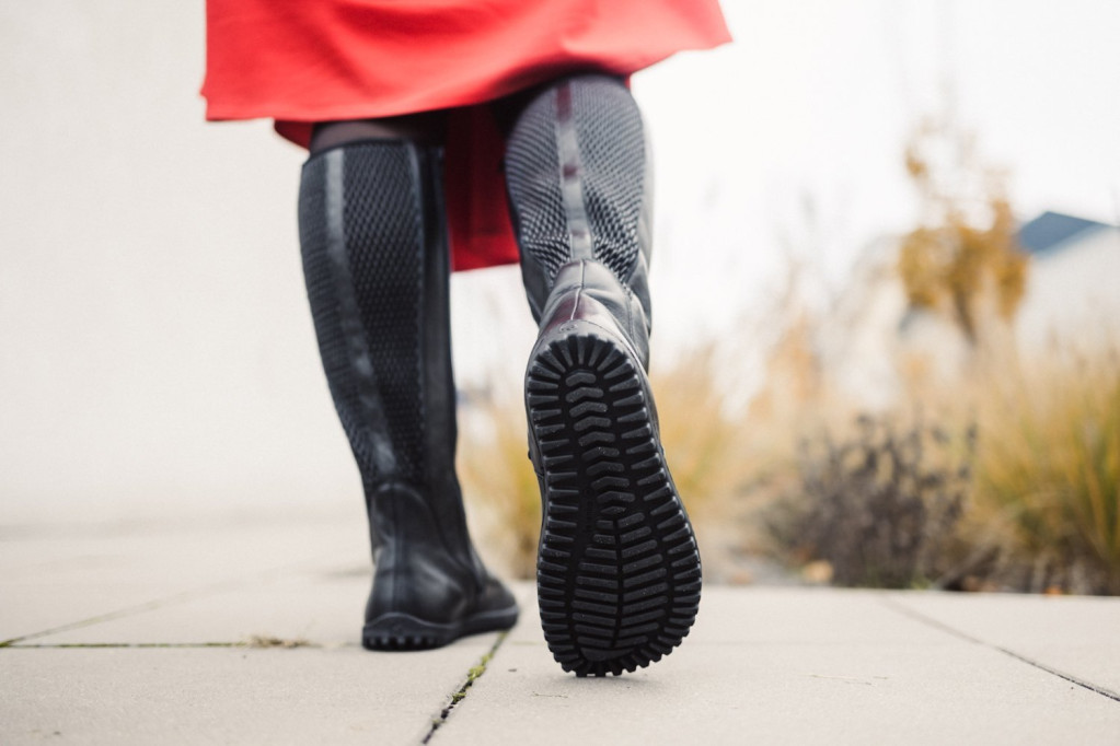 detail dámská barefoot obuv Be Lenka Charlotte Černá