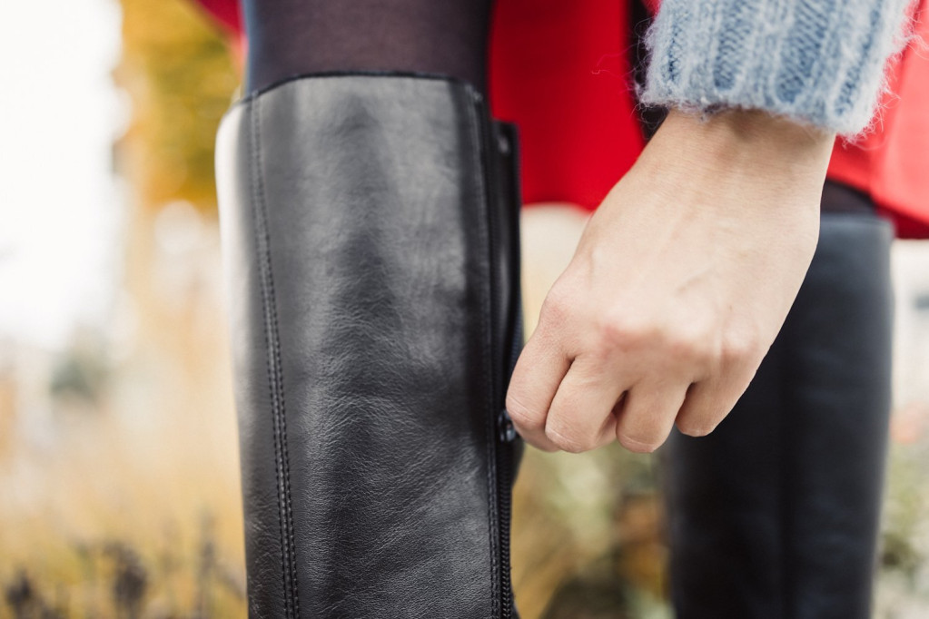 detail dámská barefoot obuv Be Lenka Charlotte Černá