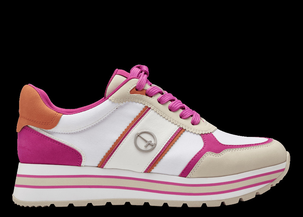 detail dámské sneakers Tamaris ESSENTIALS 1-23727-42 595 Růžová