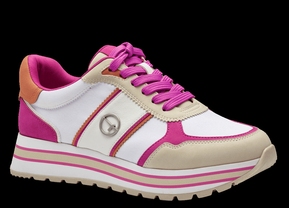 detail dámské sneakers Tamaris ESSENTIALS 1-23727-42 595 Růžová
