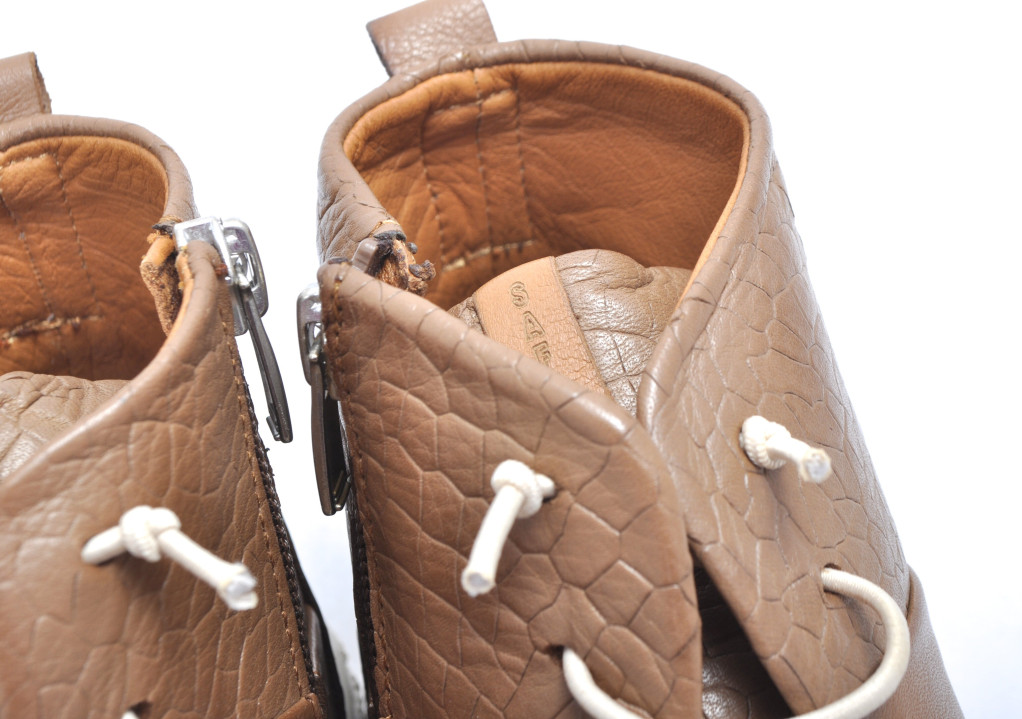 detail dámská kotníková obuv SAFE STEP 22505 Hnědá