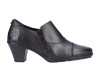 nahlad elegantní kotníková obuv RIEKER 57173-02 Černá