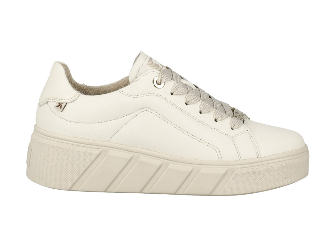detail dámské sneakers Rieker EVOLUTION W0503-80 Bílá