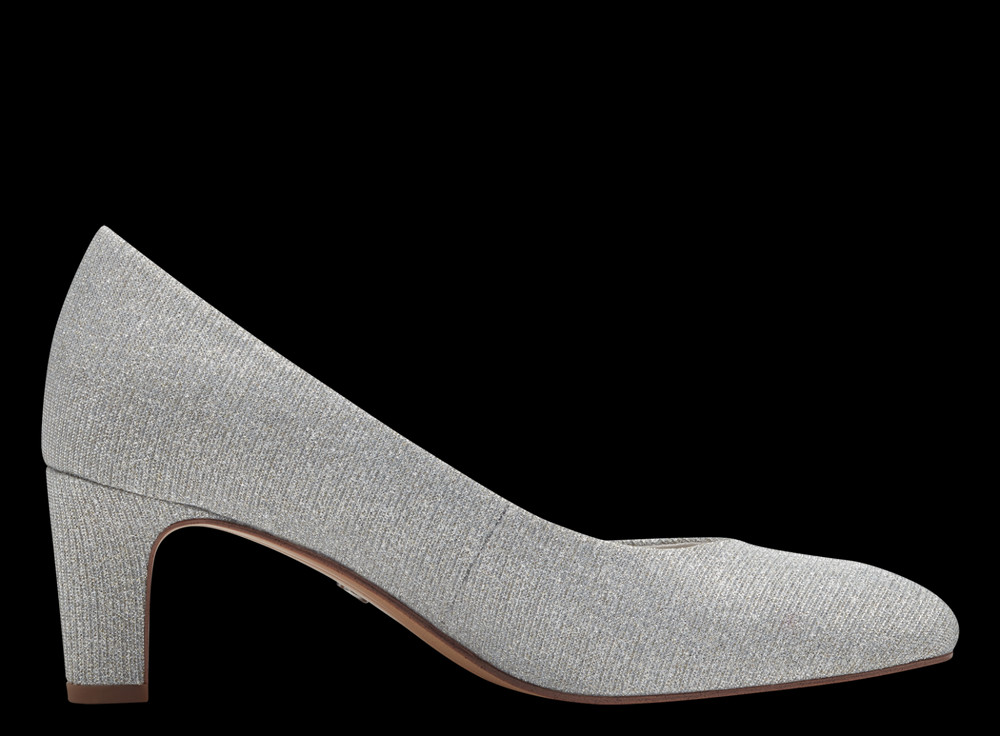 detail dámské lodičky Tamaris ESSENTIALS 1-22418-41 9A9 Stříbrná