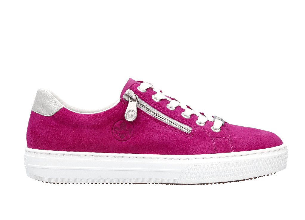 detail dámské sneakers Rieker L59L1-31 Růžová
