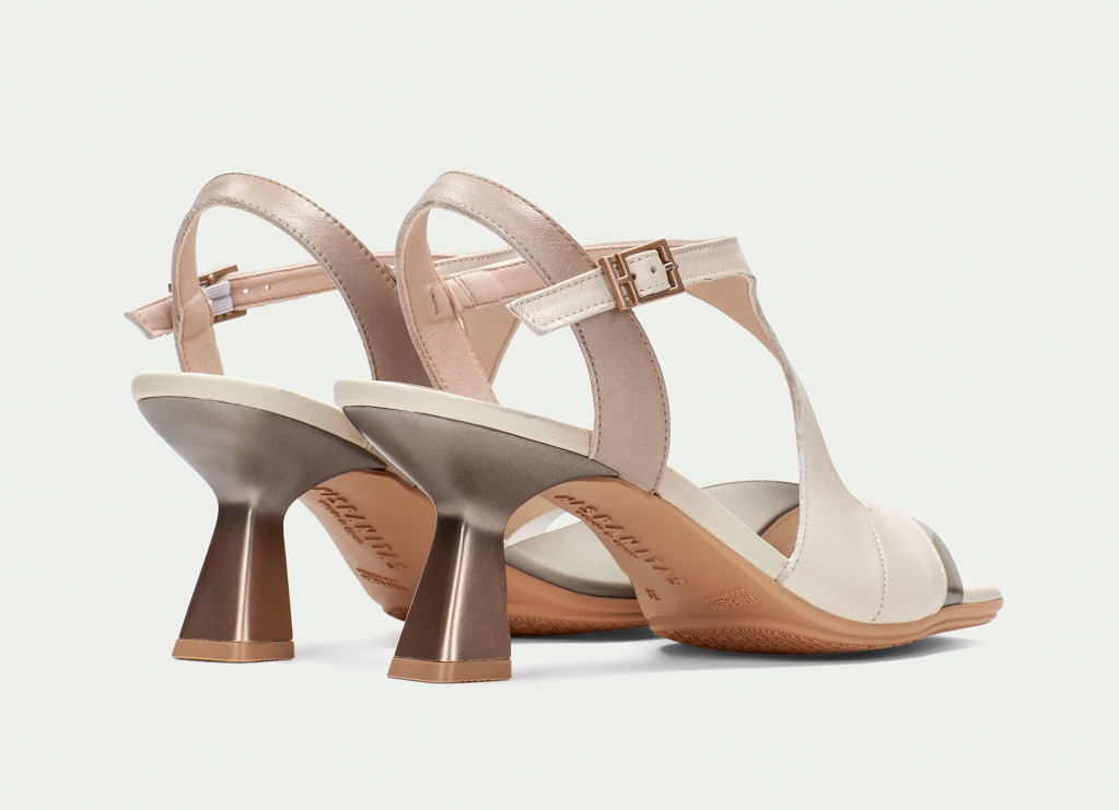 detail dámské luxusní sandály Hispanitas HV253913 Bílá