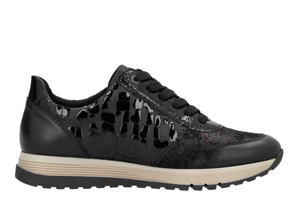 detail dámské sneakers Rieker 49003-00 Černá
