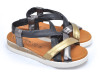 nahlad dámské páskové sandály SHOESY EI0254194 Černá