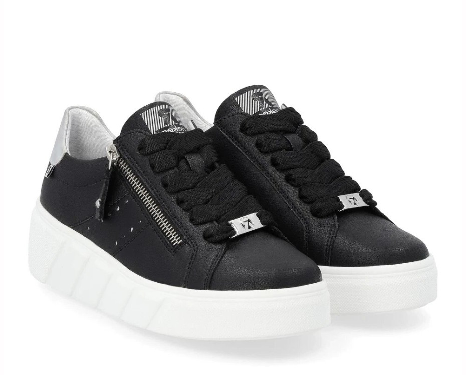 detail dámské sneakers Rieker EVOLUTION W0505-00 Černá